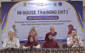 In House Training IHT) SMP Negeri 1 Sukaraja